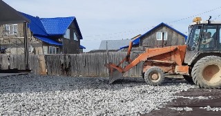Отсыпка участка Черемхово, цена от 204 р./куб.