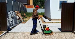 Устройство въезда на участок Черемхово, цена от 49819 руб.